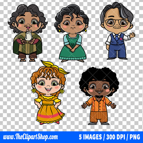Encanto Clipart PNG Bundle #2