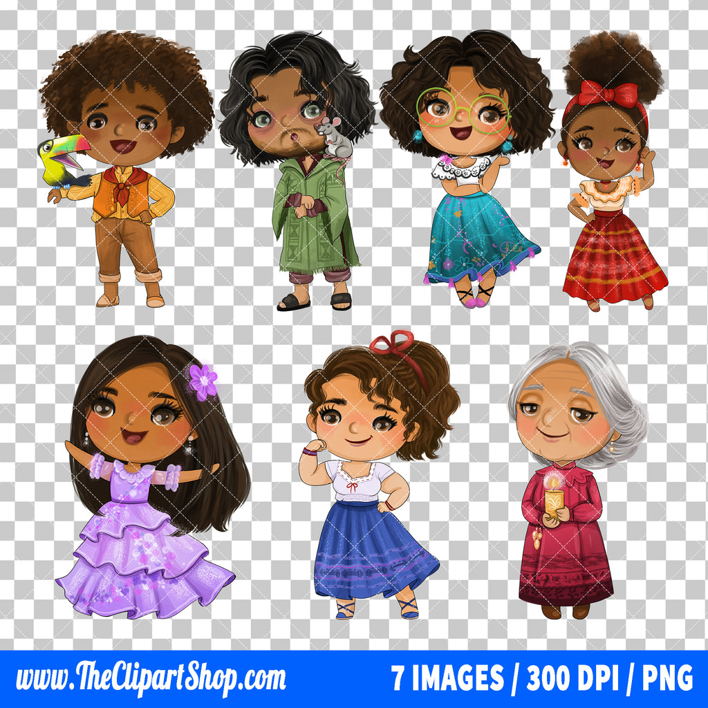 Encanto Clipart PNG Bundle #4