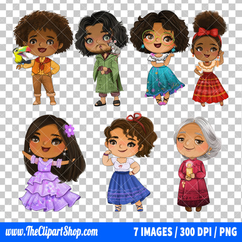 Encanto Clipart PNG Bundle #4