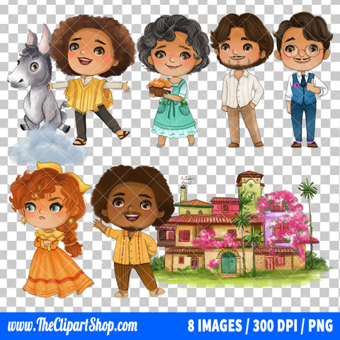 Encanto Clipart PNG Bundle #5