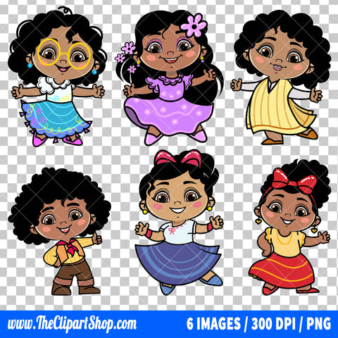 Encanto Clipart PNG Bundle