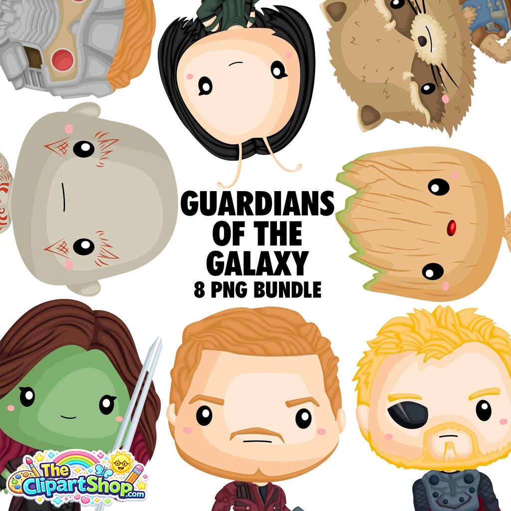 Guardians of the Galaxy Clipart PNG Bundle #2