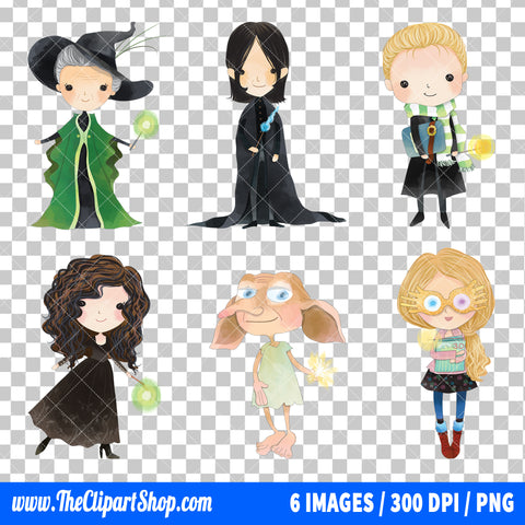 Harry Potter Clipart PNG Bundle #3