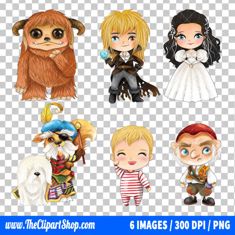 Labyrinth Clipart PNG Bundle