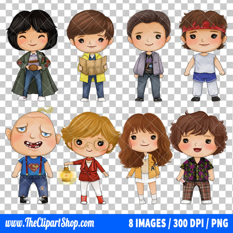 The Goonies Clipart PNG Bundle #2