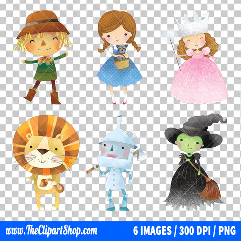 The Wizard Of Oz Clipart PNG Bundle #2