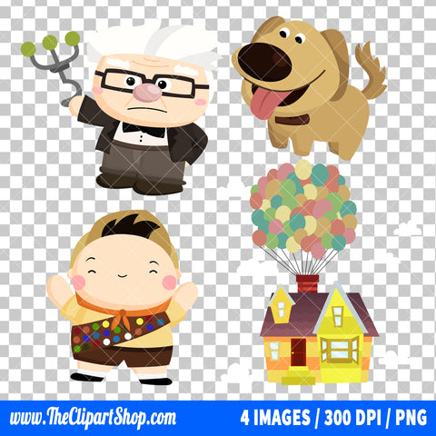 Up Clipart PNG Bundle
